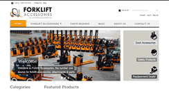 Desktop Screenshot of forkliftaccessories.com